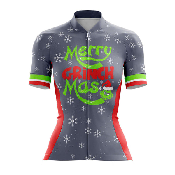 Merry Grinchmas Women's Cycling Jersey
