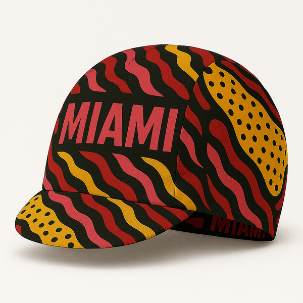 Miami Wave Cycling Cap