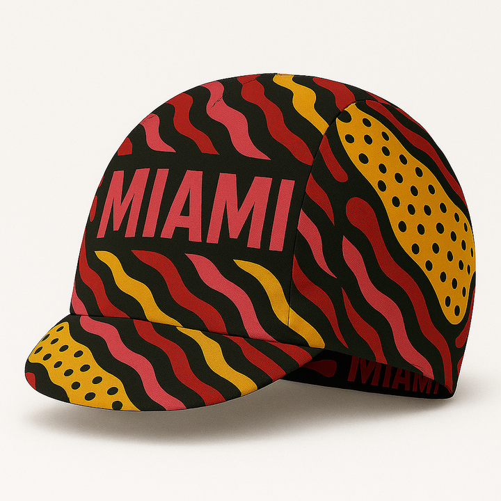 Miami Wave Cycling Cap