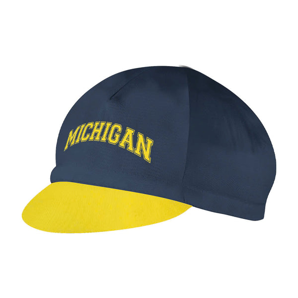 Michigan Cycling Cap blue