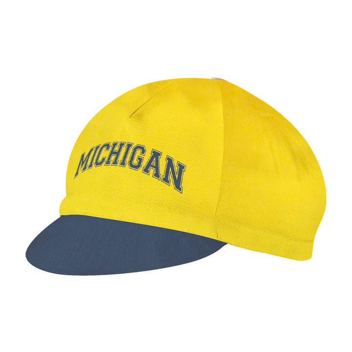 Michigan Cycling Cap yellow