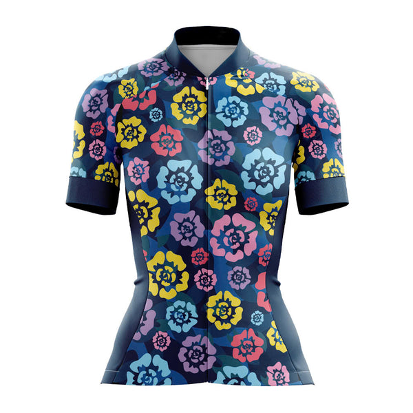 Midnight Bloom Women’s Cycling Jersey
