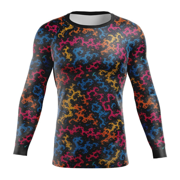 Nebula Swirl purple MTB Jersey