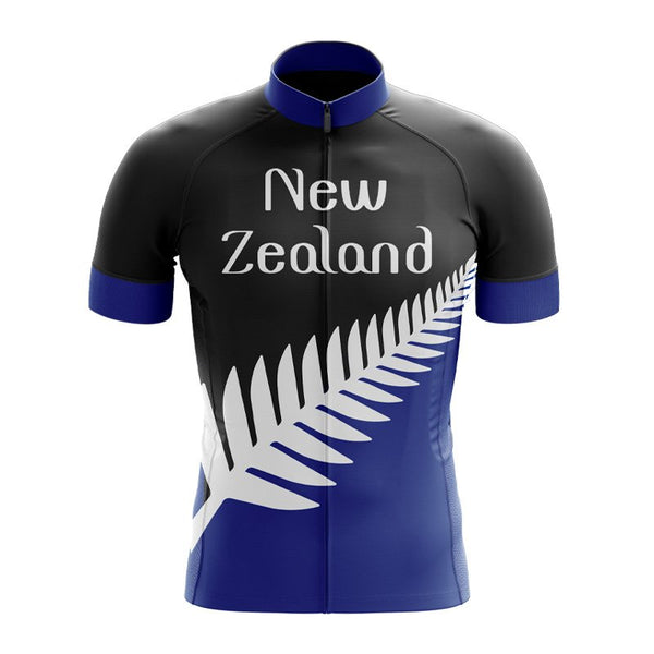 New Zealand Dark Blue Cycling Jersey