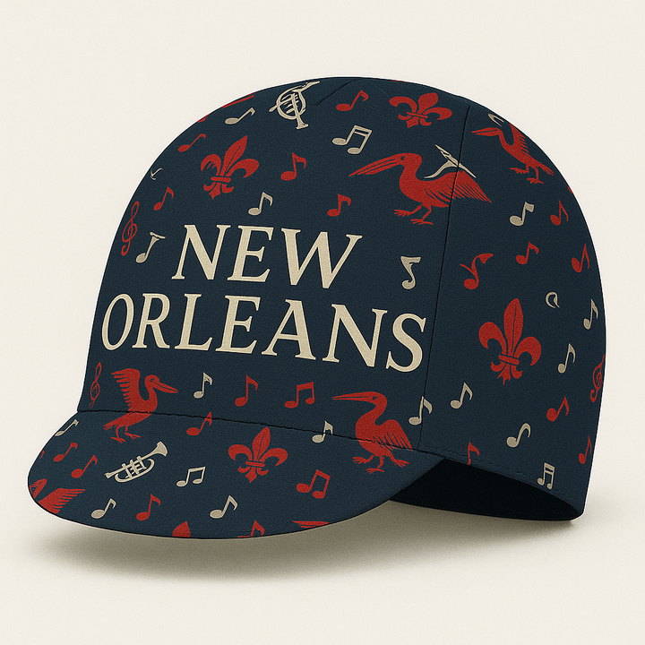 New Orleans Jazz Cycling Cap