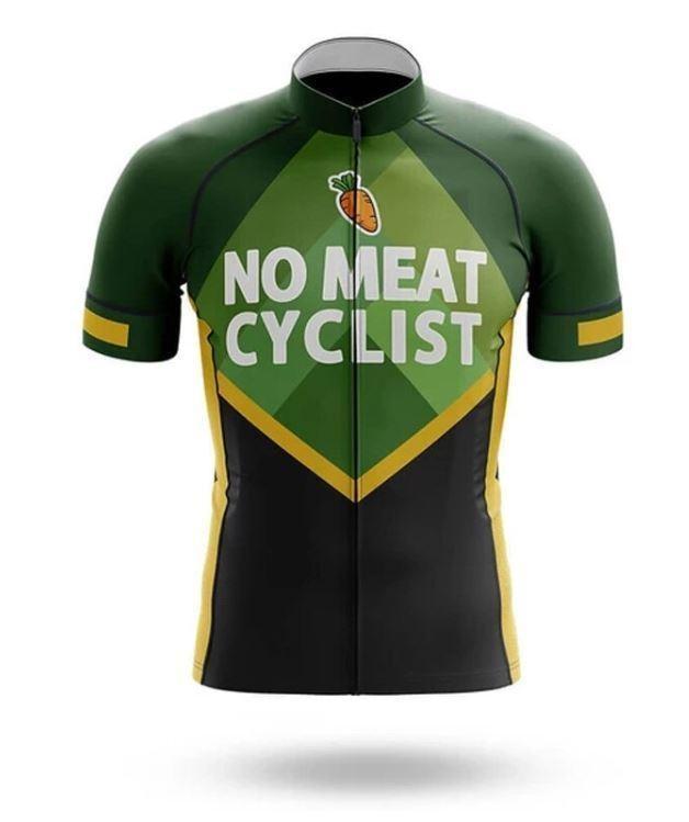 No Meat Cyclist Cycling Set - Short Sleeve Cycling Set