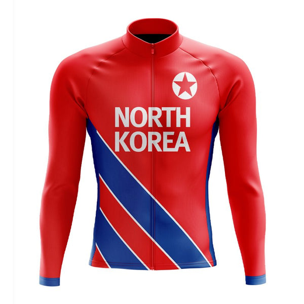 North Korea Long Sleeve Cycling Jersey