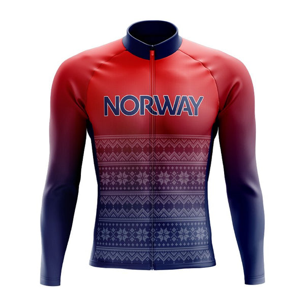 Norway Long Sleeve Cycling Jersey
