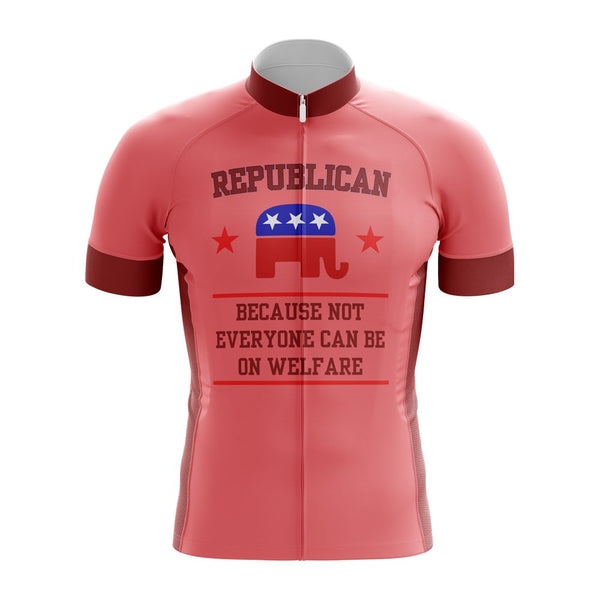 Not On Welfare Republican Cycling Jersey