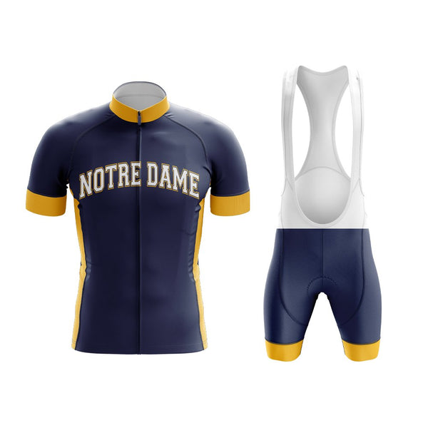 Notre Dame Cycling Kit blue