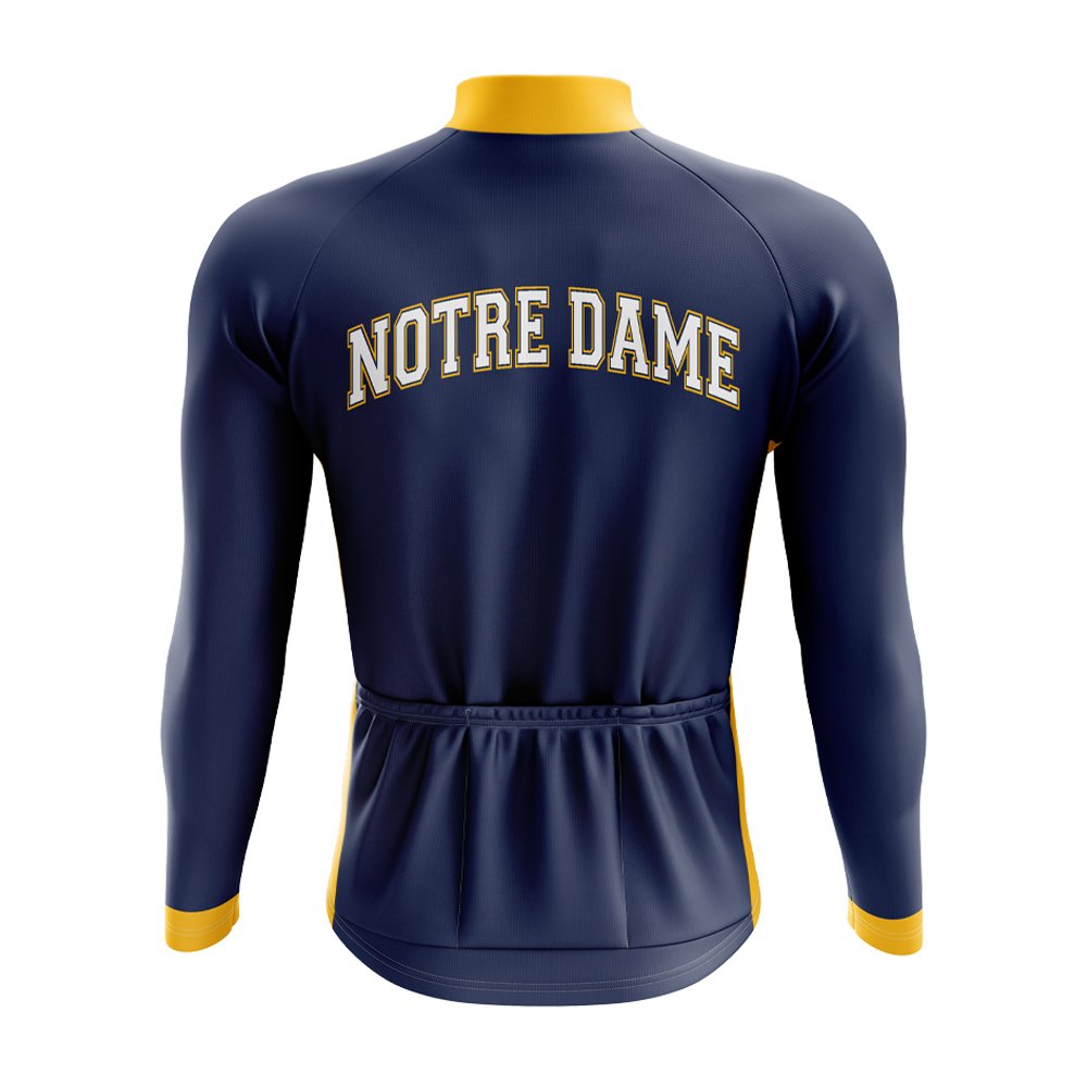 Notre Dame Long Sleeve Cycling Jersey – Cool Dude Cycling