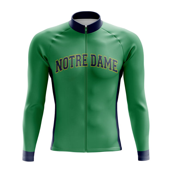 Notre Dame Long Sleeve Cycling Jersey