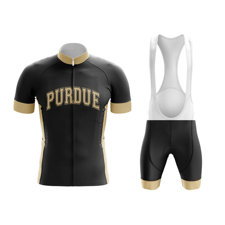 Purdue Cycling Kit black