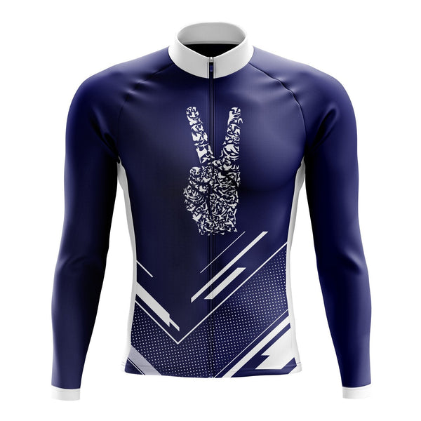 Peace Out Long Sleeve Cycling Jersey