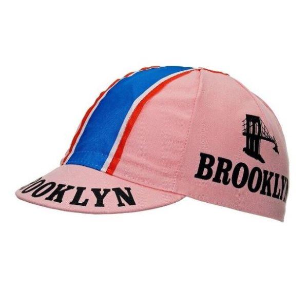 Pink Brooklyn Retro Cycling Hat - Cycling Cap