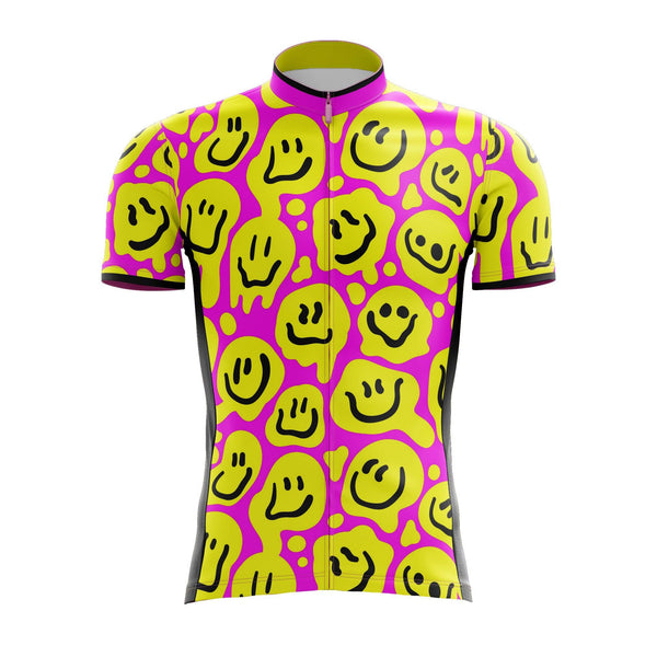 Pink & Yellow Cycling Jersey