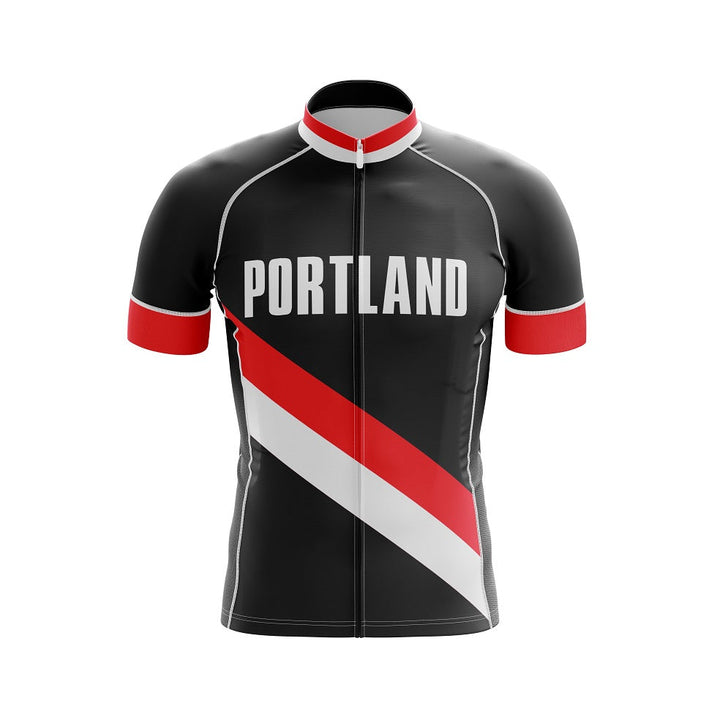 portland trailblazers cycling jersey