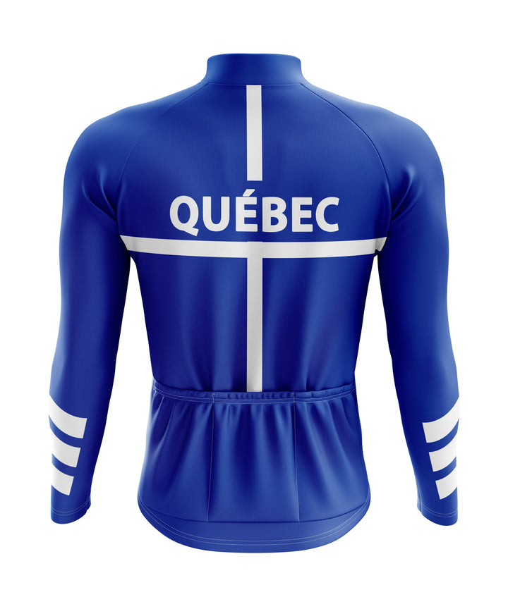 Quebec Long Sleeve Cycling Jersey
