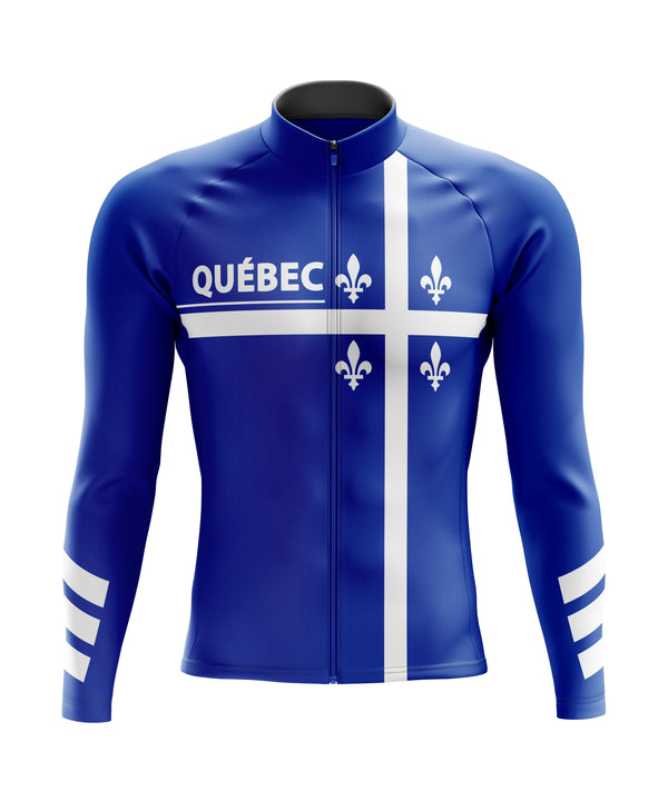 Quebec Long Sleeve Cycling Jersey