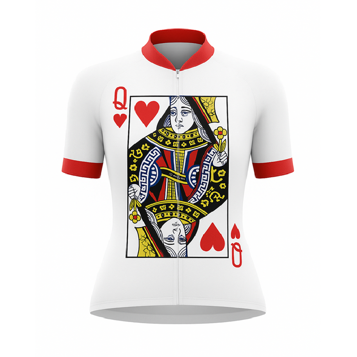 Queen of Hearts Female Cycling Jersey