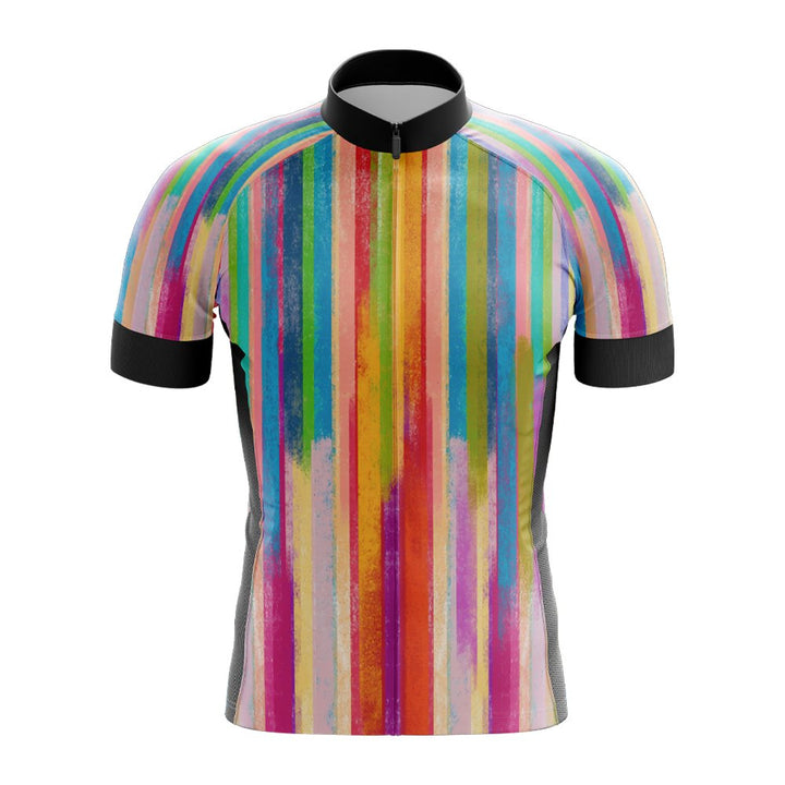 Rainbow Watercolor Cycling Jersey