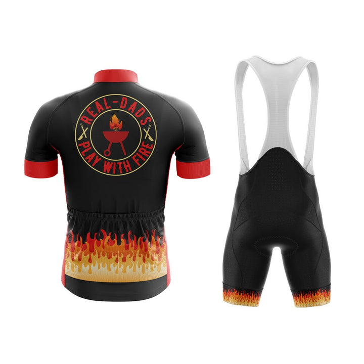 Real Dads Play With Fire Cycling Kit