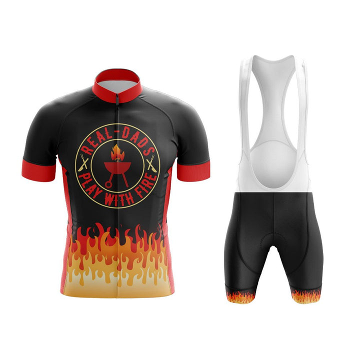 Real Dads Play With Fire Cycling Kit