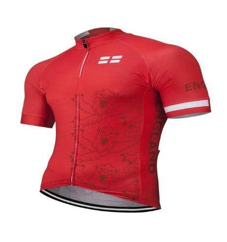 red england cycling jersey