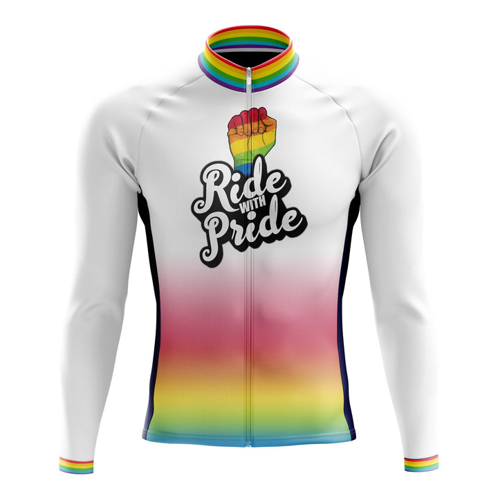 Ride With Pride Long Sleeve Cycling Jersey