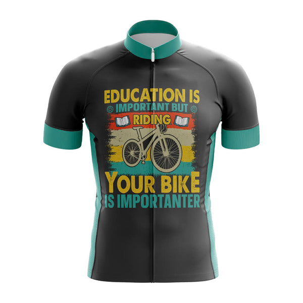 Cycling Is Importanter Men's Cycling Jersey
