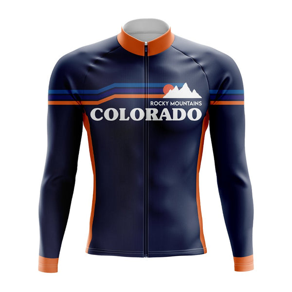 Rocky Mountains Long Sleeve Cycling Jersey