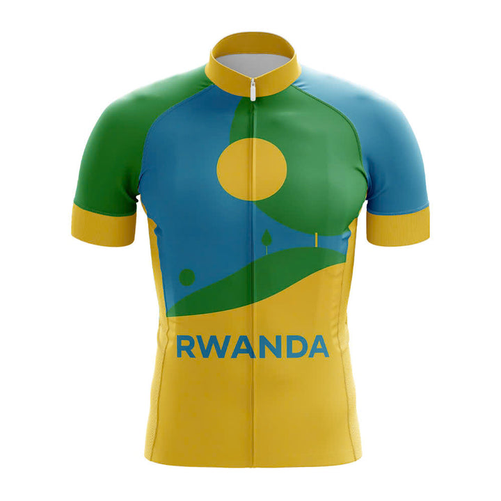 Rwanda Abstract Cycling Jersey