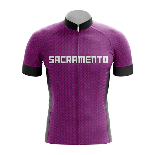 Sacramento Purple Cycling Jersey