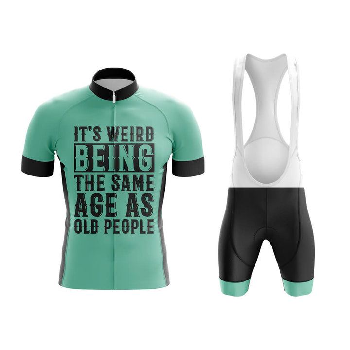 Same Age as Old People Cycling Kit
