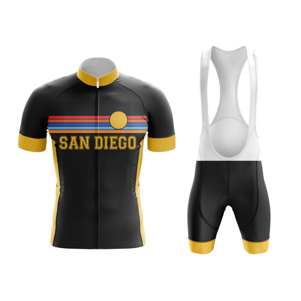 San Diego Sunset Cycling Jersey & Bib Shorts Set