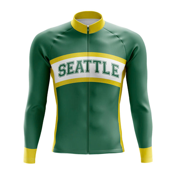 Seattle Long Sleeve Cycling Jersey