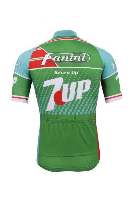 Seven Up 7up Retro Cycling Jersey - Cycling Jersey