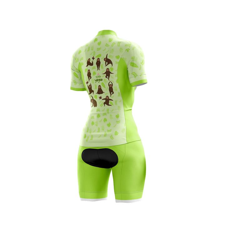 Sloth Yoga Female Cycling Kit