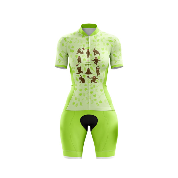 Sloth Yoga Female Cycling Kit
