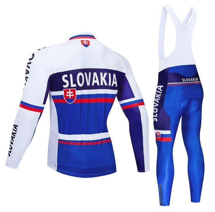 Slovakia Cycling Set - Short Sleeve Cycling Set