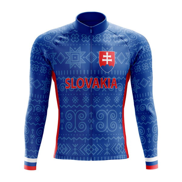 Slovakia Long Sleeve Cycling Jersey