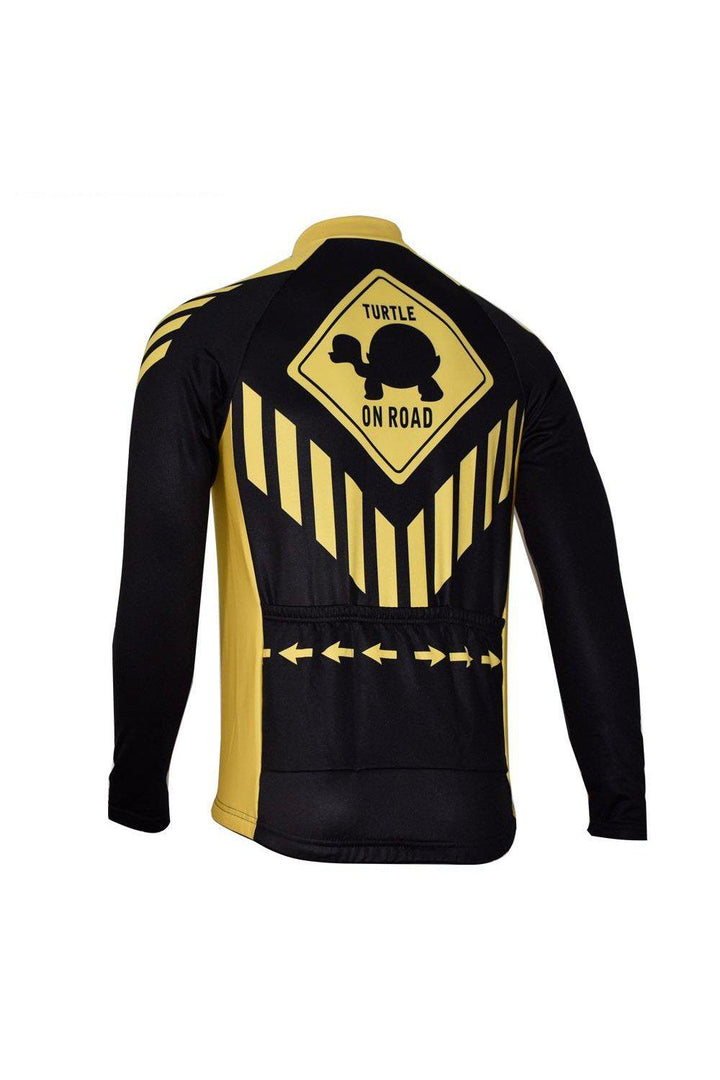 Slow Turtle Winter Long-Sleeve Cycling Jersey - Cycling Jersey