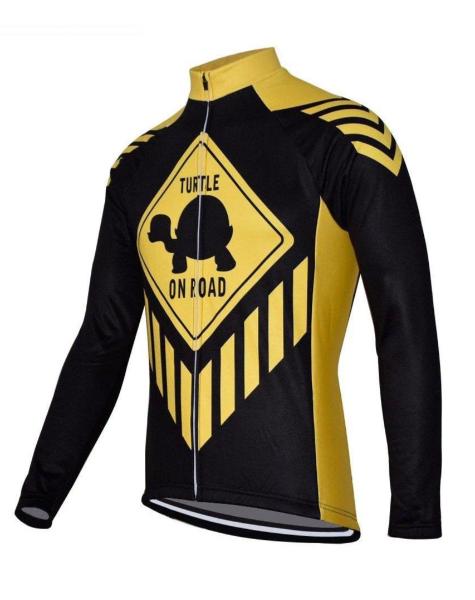 Slow Turtle Winter Long-Sleeve Cycling Jersey - Cycling Jersey