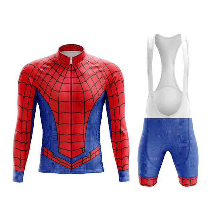 Spider Man Long sleeve Cycling Kit
