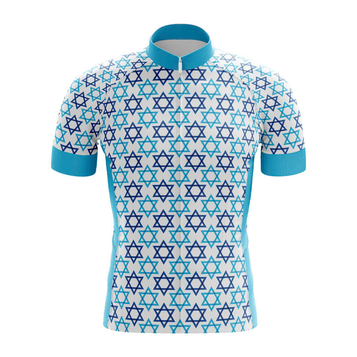 Star of David Men's Cycling Jersey
