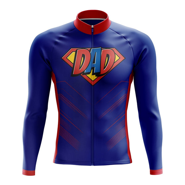 superman superdad cycling jersey