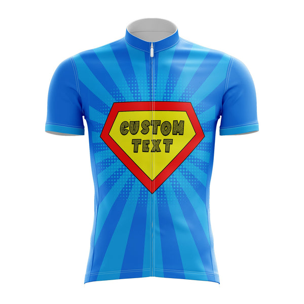 Superman Custom Pop Art Cycling Jersey