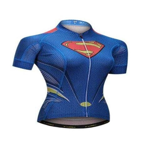 superwoman cycling jersey