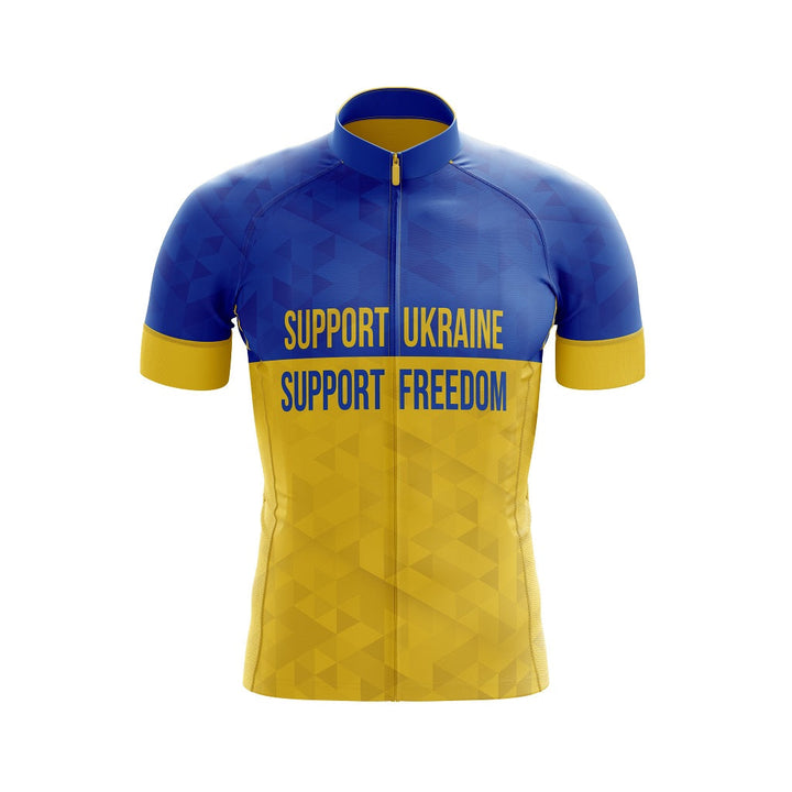 support ukraine cycling jersey