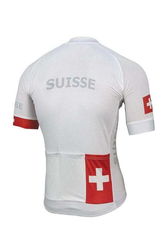 Switzerland Cycling Jersey - Cycling Jersey
